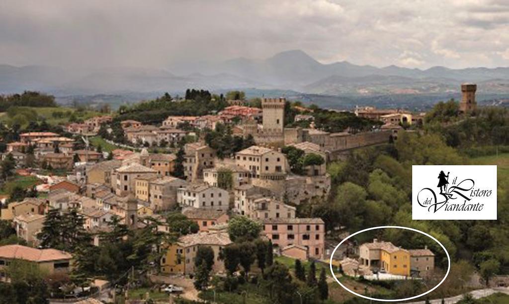 فندق Il Ristoro Del Viandante Offagna المظهر الخارجي الصورة